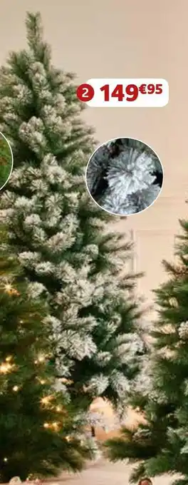 Jardiland Sapin “colombia” floqué offre