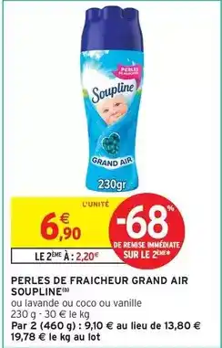 Match Grandlait - lait bio demi écrémé offre