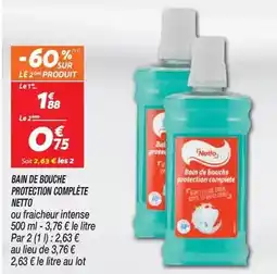 Carrefour Market Deluxe - arôme et 2 spirines offre