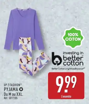 ALDI UP 2 FASHION Pyjama offre