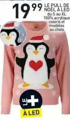 Stokomani Le Pull De Noël à Led offre