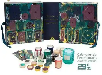Gifi Calendrier De L'avent Bougies offre