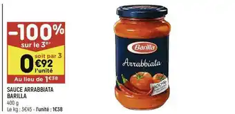 Sauce Arrabbiata Barilla