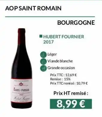 Aop Saint Romain Bourgogne Hubert Fournier 2017