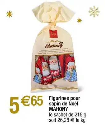 Migros Figurines pour sapin de noël MAHONY offre