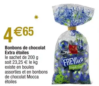 Migros Bonbons de chocolat extra étoiles offre