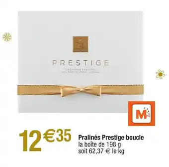 Migros Pralinés prestige boucle offre