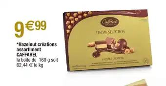 Migros Hazelnut créations assortiment CAFFAREL offre