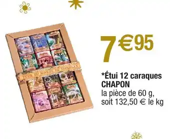 Étui 12 caraques CHAPON