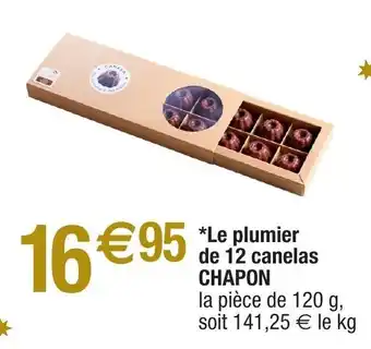 Migros Le plumier de 12 canelas CHAPON offre