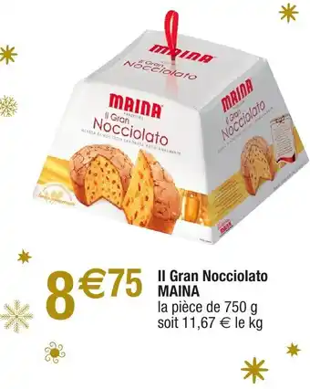 Migros II grab nocciolato MAINA offre