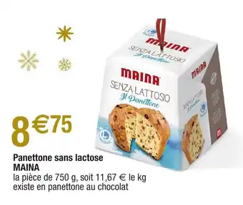 Panettone sans lactose MAINA