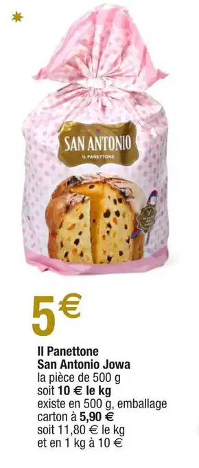 Migros II panettone san antonio jowa offre