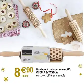 Rouleau à pâtisserie à motifs CUCINA & TAVOLA