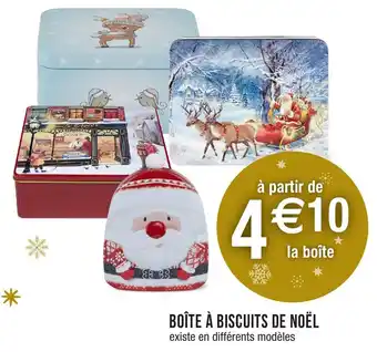 Migros Boîte à biscuits de noël offre