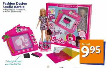 Action Fashion design studio barbie offre