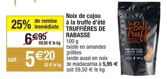 Migros Noix de cajou à la truffe d'été offre