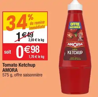 Migros Tomato ketchup AMORA offre