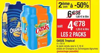 Migros OASIS tropical offre