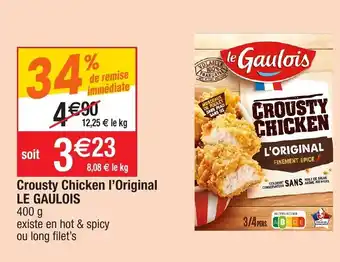 Migros Crousty chicken l'original LE GAULOIS offre