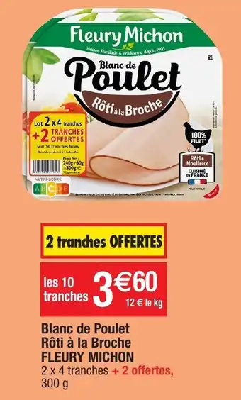 Migros Blanc de poulet rôti à la broche offre