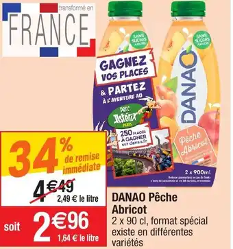 Migros DANAO pêche abricot offre
