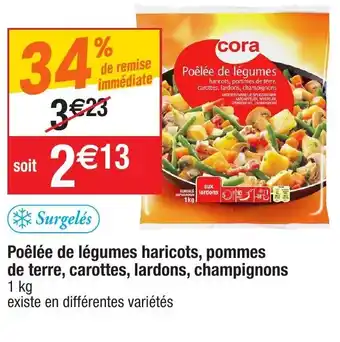Migros Poêlée de légumes haricots offre