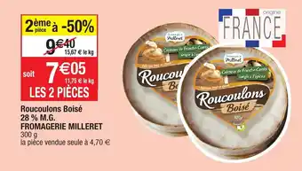 Migros Roucoulons Boisé 28% M.G offre