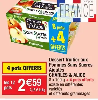 Migros Dessert fruitier aux Pommes Sans Sucres Ajoutés offre