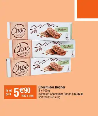 Migros Chocmidor Rocher offre