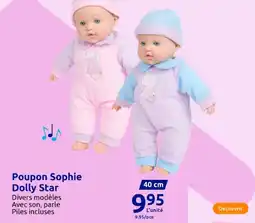 Action Dolly Star Poupon Sophie offre