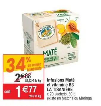 Infusions Maté Et Vitamine B3