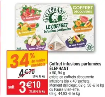 Cora Coffret Infusions Parfumées offre