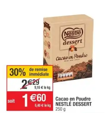 Cora Cacao En Poudre offre