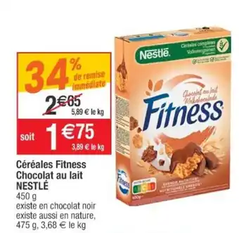 Cora Céréales Fitness Chocolat Au Lait offre