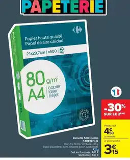 Carrefour Market Le pantalon offre