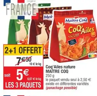 Cora Coq'Ailes Nature offre