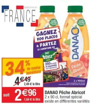 Cora Danao Pêche Abricot offre