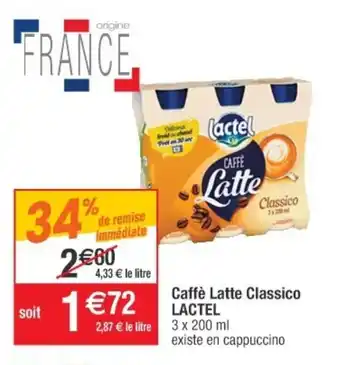 Cora Caffè Latte Classico offre