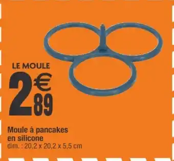 Moule à pancakes en silicone
