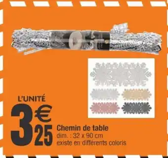 Cora x Carrefour Chemin de table offre