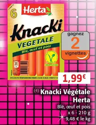 Knacki Végétale Herta