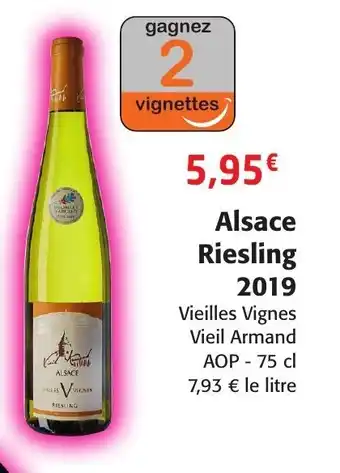 Colruyt Alsace Riesling 2019 offre