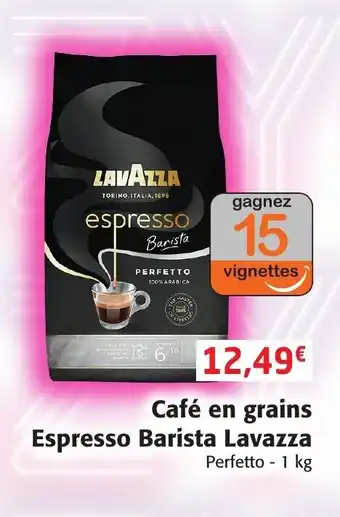 Colruyt Café en grains Espresso Barista Lavazza offre
