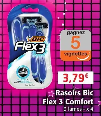 Colruyt Rasoirs Bic Flex 3 Comfort offre