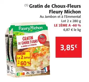 Colruyt Gratin De Choux-Fleurs Fleury Michon offre