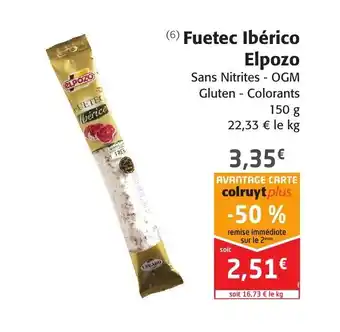 Fuetec Ibérico Elpozo