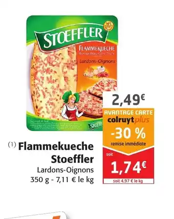 Colruyt Flammekueche Stoeffler offre