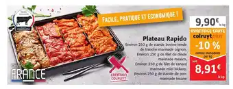 Colruyt Plateau Rapido offre