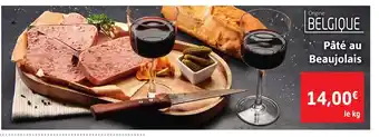 Colruyt Paté Au Beaujolais offre